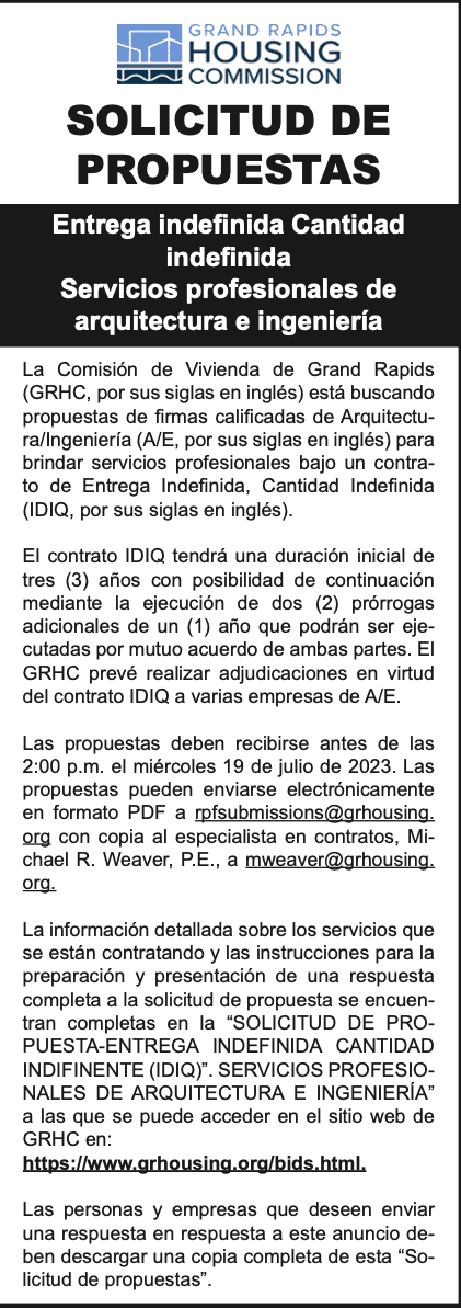 GRHC- Solicitud de Propuestas